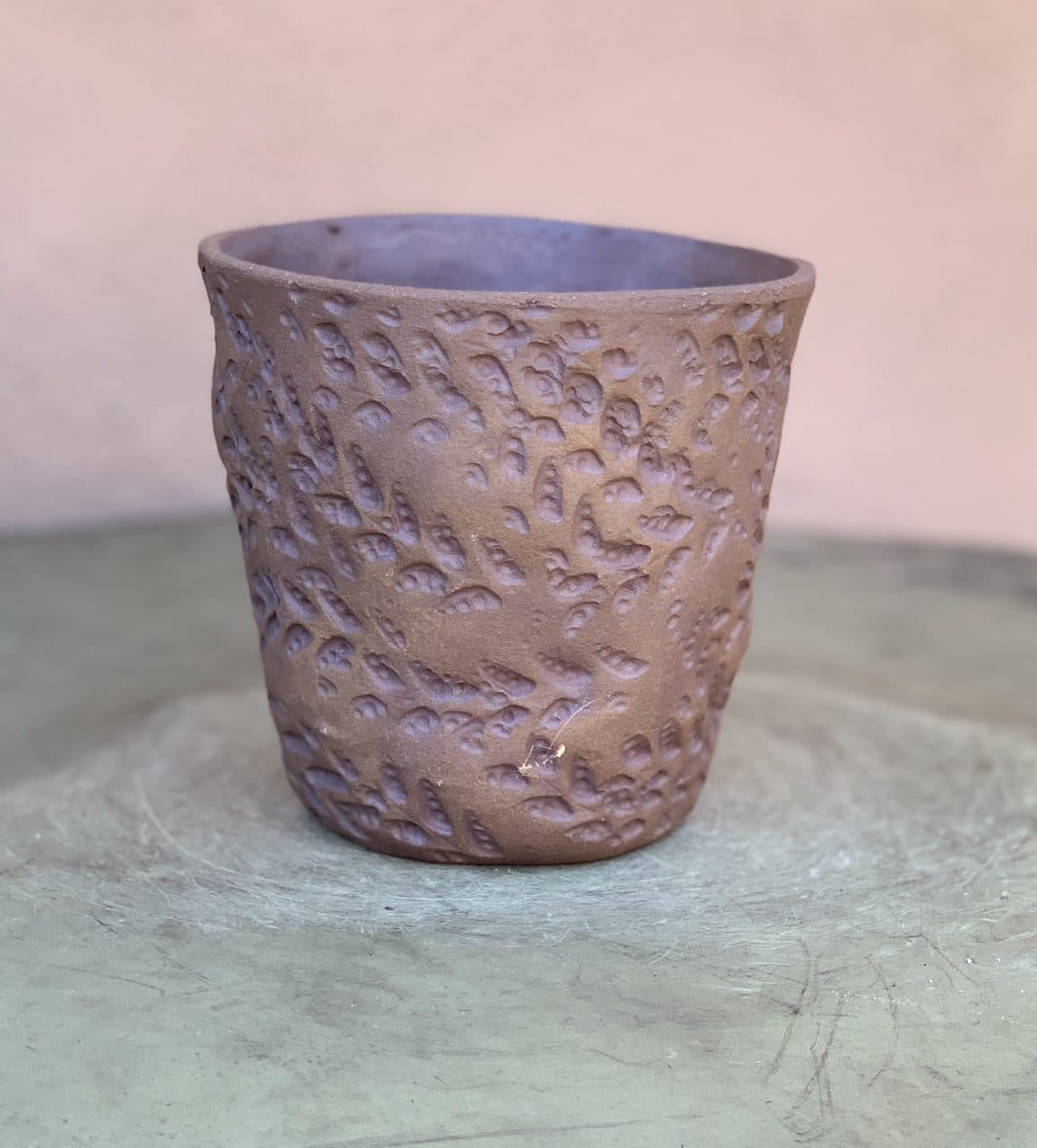 5" Dark Leaf Planter