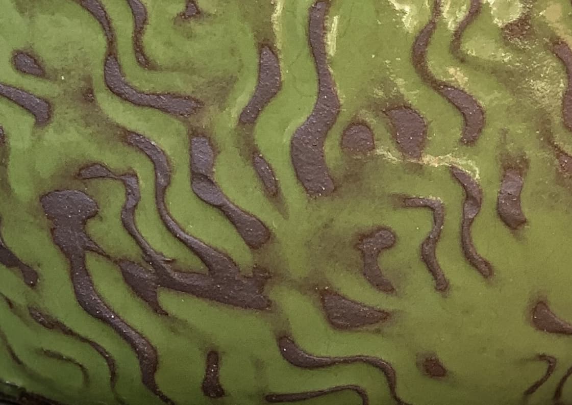 6" Avocado Ripple Planter - Image 2