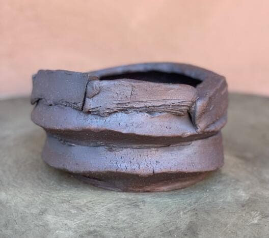 7" Dark Barrel Planter