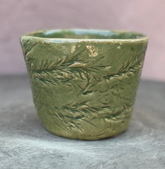 4" Spring Fern Planter