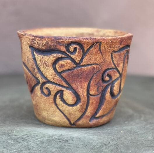 4" Organic Geo Planter