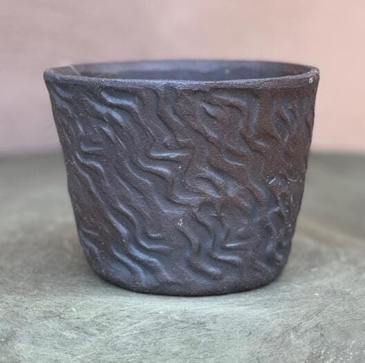 4" Dark Ripple Planter