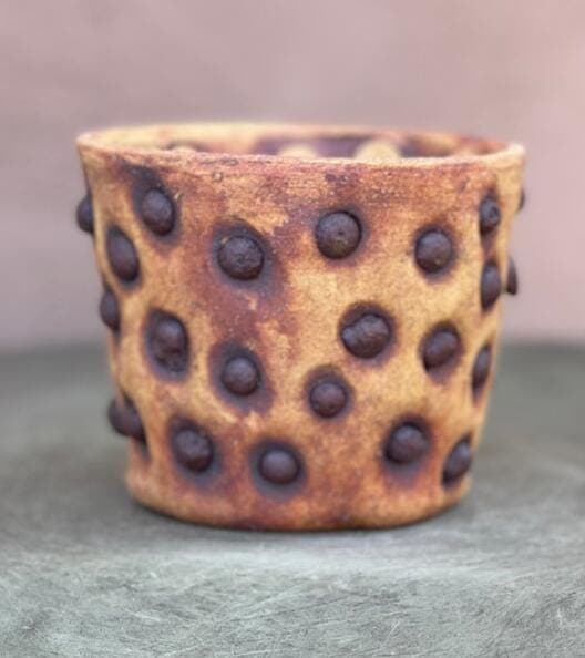 4" Organic Moonstone Planter