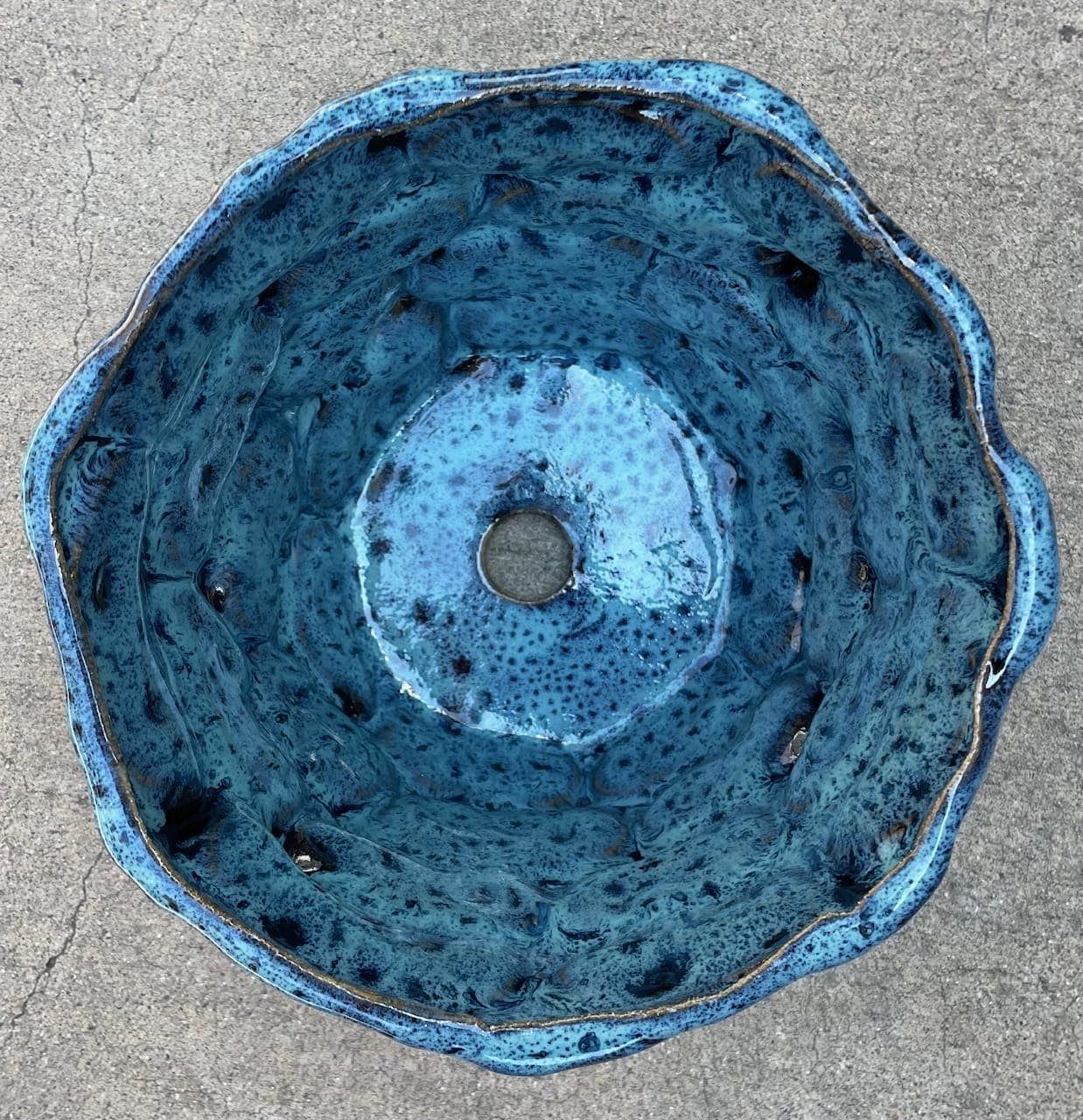 7" Night Sky Wave Planter - Image 2