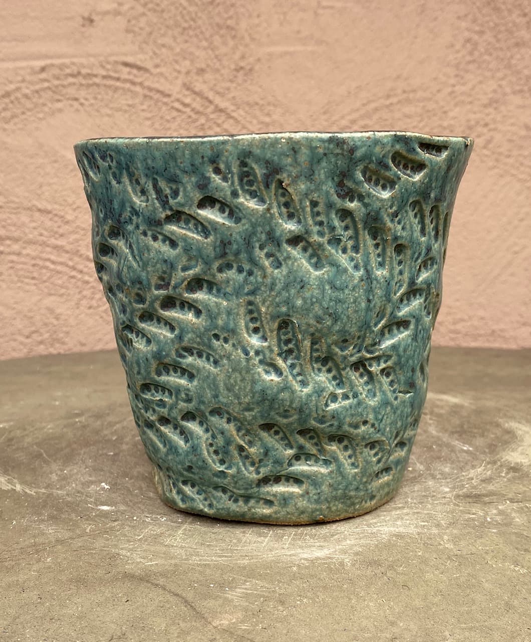 5" Green Leaf Planter