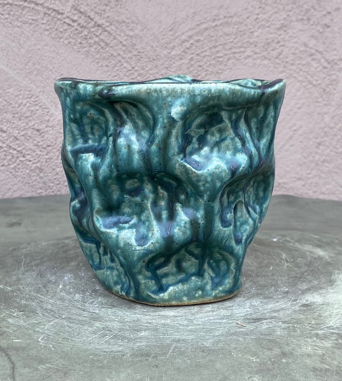 5" Dark Spring Wave Planter