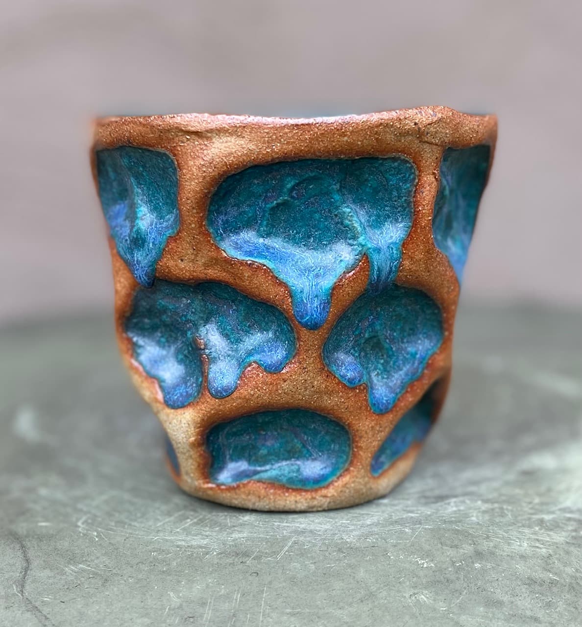 5" Coral Reef Wave Planter