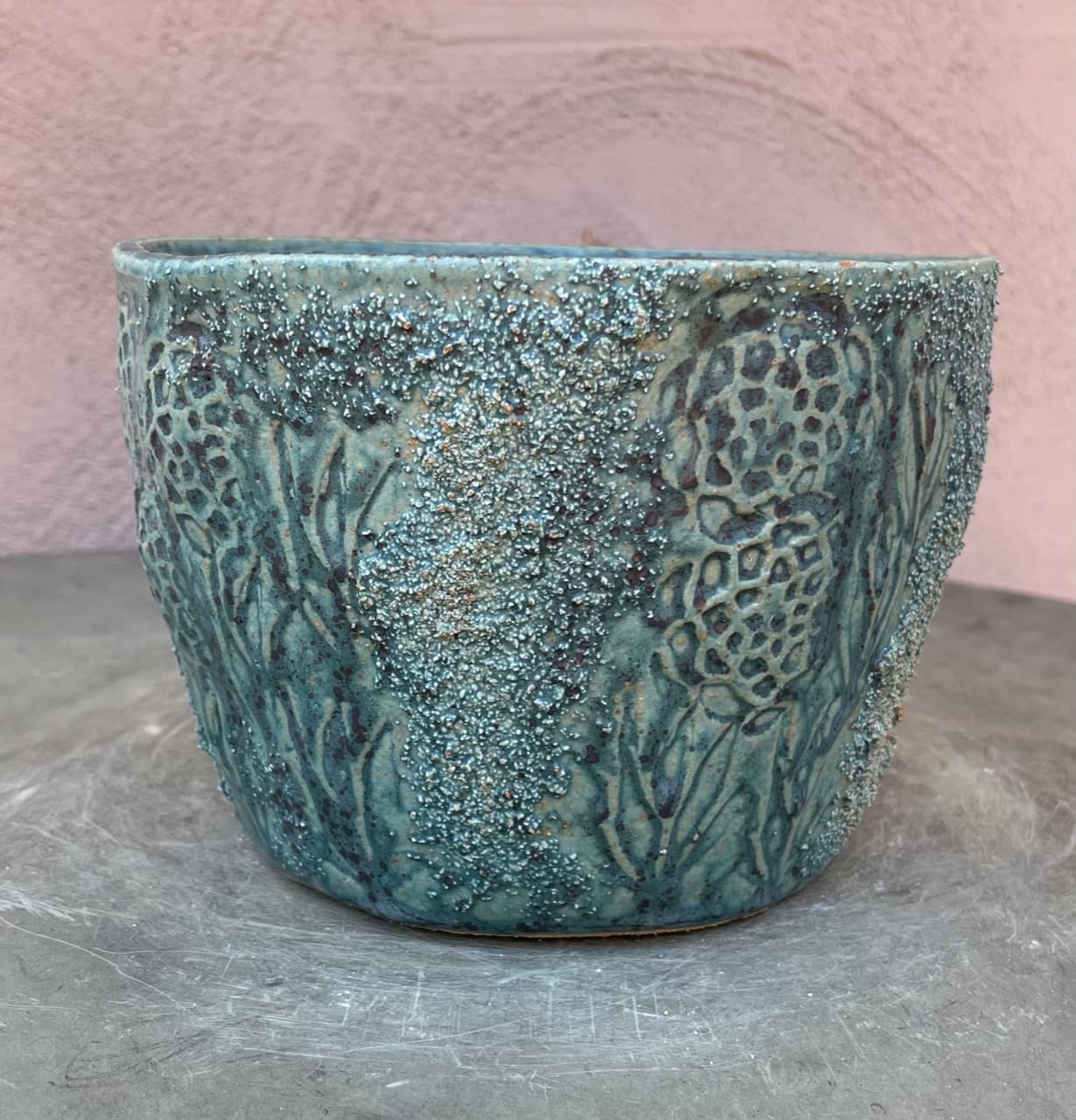 7" Green Botanic Planter