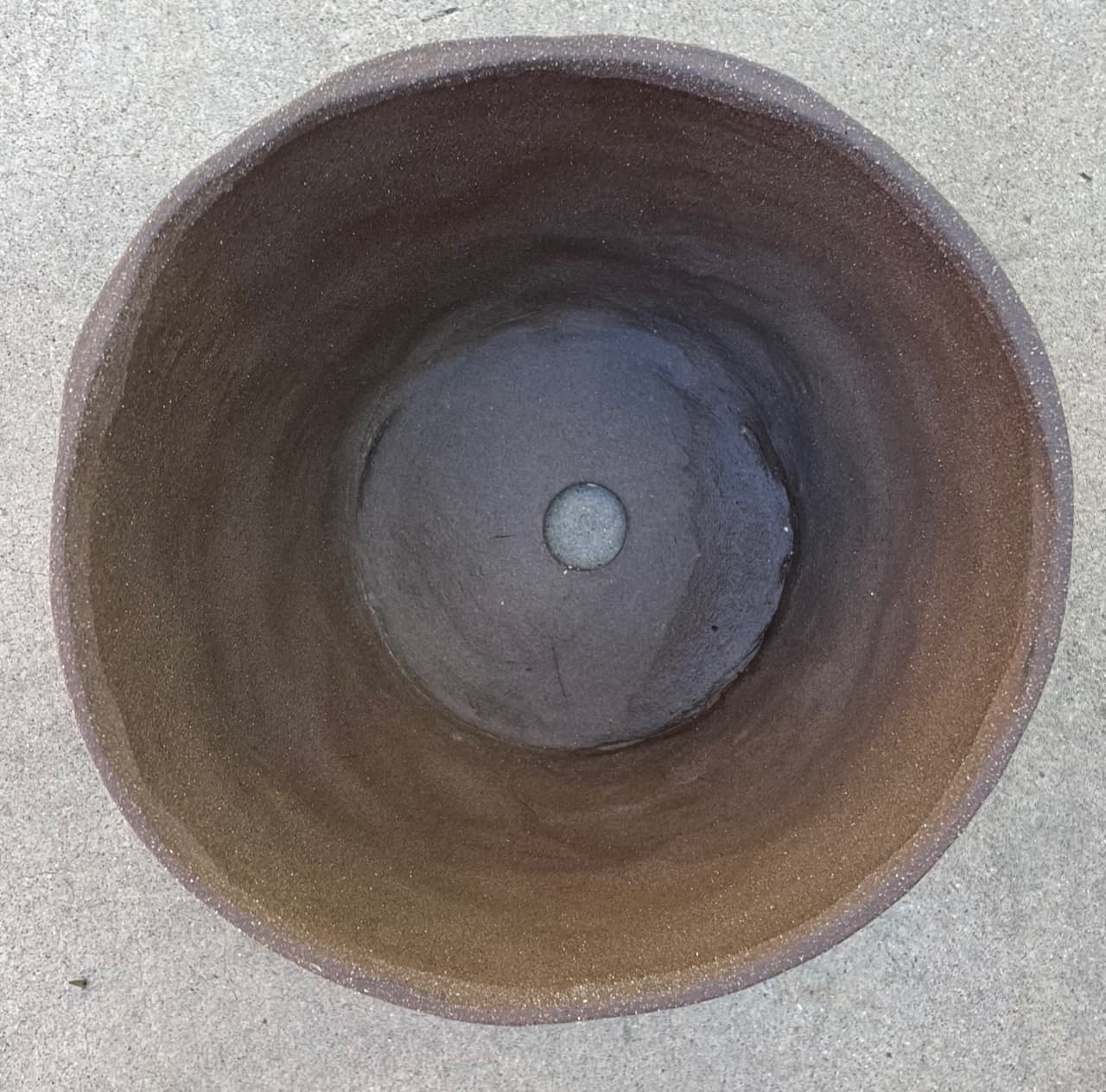 7" Antique White Floral Planter - Image 2