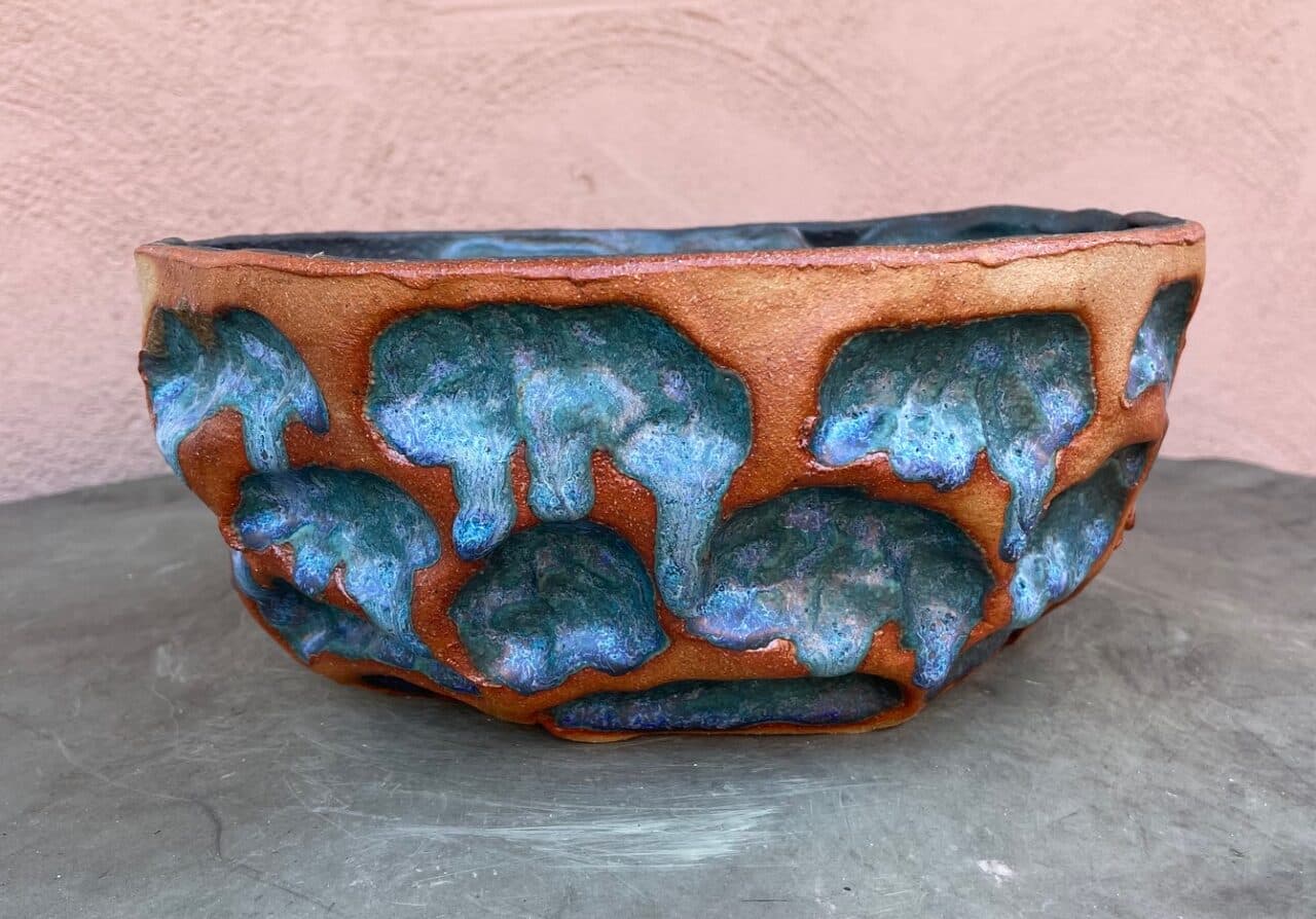 9" Coral Reef Wave Planter