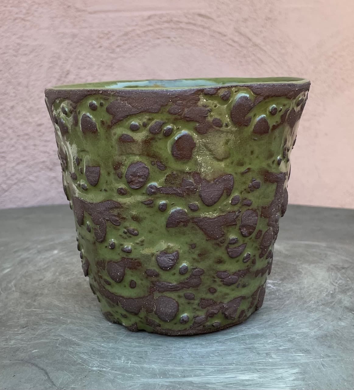 5" Avocado Cosmos Planter