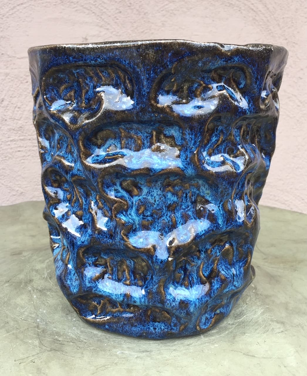 8" Night Sky Wave Planter