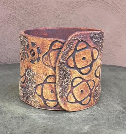 5" Steampunk Wrap Planter