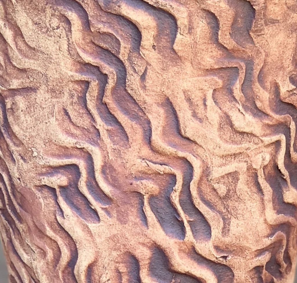 5″ Organic Ripple Planter | Susan Aach Ceramics